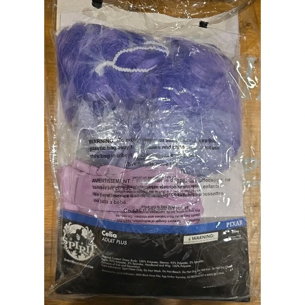Spirit Halloween Adult Celia Costume Monsters Inc. Womens Plus Size 1X‎ Cosplay - Picture 2 of 4